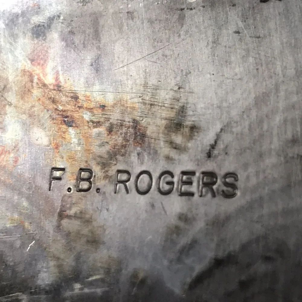 F.P ROGERS SILVER TRAY SERVICE VINTAGE - Picture 10 of 13